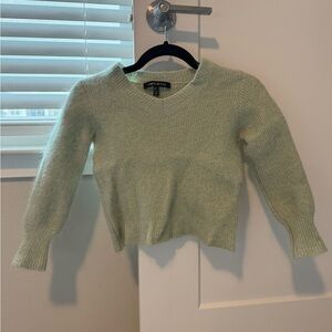 Cozy Light Green Kids Sweater